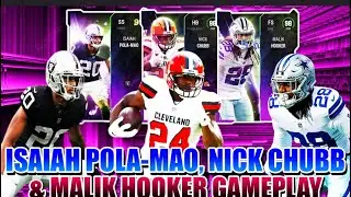 TEAM DIAMOND NICK CHUBB. MALIK HOOKER & ISAIAH POLA-MAO GAMEPLAY! MADDEN 23 ULTIMATE TEAM!
