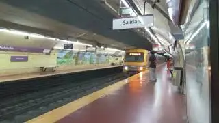 Mi Amigo Alstom Metr&oacute;polis Serie 100 (Proveniente de Retiro) Arribando a Pichincha hacia P. Virreyes