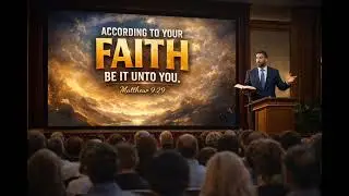 SERMON: FAITH IS THE MEASURE MATTHEW 9:29
