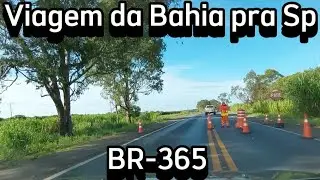 Viagem de carro Da Bahia para São Paulo 2024, Saindo de Pirapora MG varjão de minas Br365
