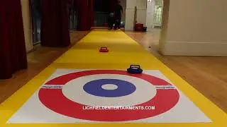 Indoor Curling Game Hire