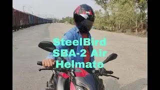 SteelBird Sba-2 Helmate Honest Review#steelbirdhelmet