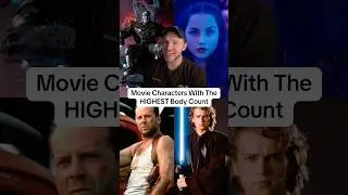 Movie Characters With The HIGHEST Body Count #movies #film