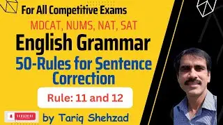 Rule: 11-12 | 50 Rules of English Grammar