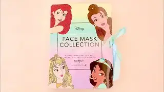 MAD BEAUTY A Beauty Fairytale Face Mask Collection 4 Disney Princess Sheet Mask UNBOXING