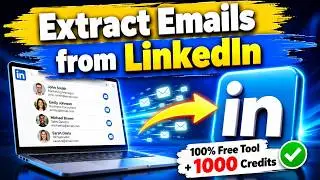 LinkedIn Email Extractor 2024 | Получайте электронные адреса и лиды бесплатно! (1000 кредитов внутри)