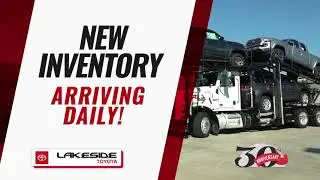 New Car Specials During Toyota's National Sales Event at Lakeside Toyota!