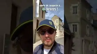 En visite &agrave; Nevers j'ai trouv&eacute; ma casquette !