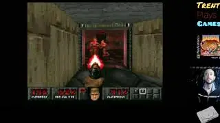 Retrogaming! Doom for PlayStation 1 (on the PS Classic) True Blue Mini