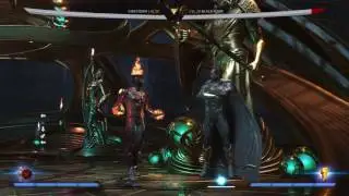 Injustice 2 - Firestorm - Meaty Burst Frametrap and Covering Delayed Wakeup