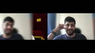 Dan predicts what a spectator will say... Magic and Mind reading over Zoom