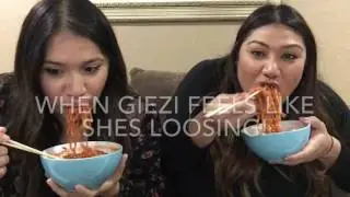 Spiciest Ramen Noodle Challenge🔥🔥 (Sister Edition)