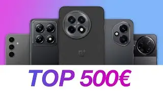 Die Top 5 Smartphones bis 500 &euro; (2025)