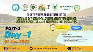 Day 1 Winter School Training Program || Part -2 || 7 jan. 2025