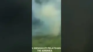Mas Kevin ikut latihan TNI Amerika