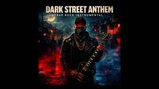 TRAP ROCK ANTHEM 🖤 | Dark Street Instrumental | Heavy 808 & Guitars