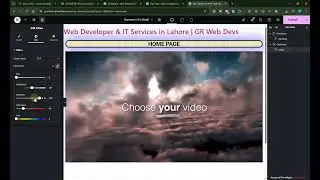 39. Building First Page with Elementor | 10 Days Series | GR WEB DEV