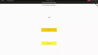 Counter App using Get X Flutter Reactive Approach