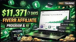 I Made $11,371 in 7 Days With Fiverr Affiliate Program & AI