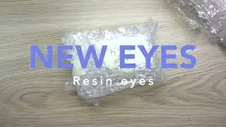 BJD Resin Eyes Haul #bjddolls #bjdeyes #balljointeddoll #resinart