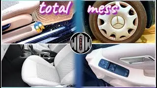 Cleaning a GIRL'S MERCEDES-BENZ A-Class || ABSOLUTE MESS