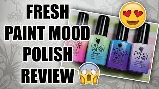 Five Below Thermal - Fresh Paint Mood Nail Polish Review