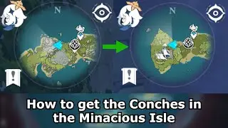 How to get the conches on the Manacious Isle (Genshin Impact)