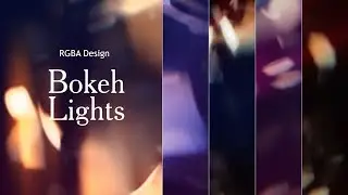 Bokeh Lights Video Backgrounds / Overlays