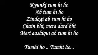 Tum Hi Ho Lyrics with full song-Aashiqui 2 movie song