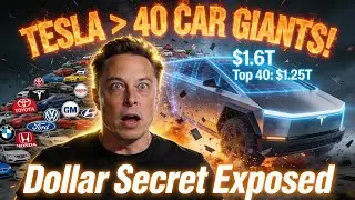 Elon Musk | का Tesla ने 40 कार कंपनियों को पीछे छोड़ा! Dollar का राज खुला 💥 #elonmusk 