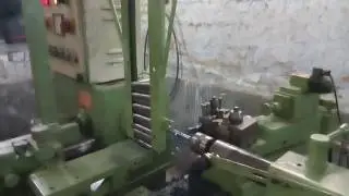 Ceiling fan shaft turning machine । Auto loading System ।Auto loading turning S.P.M.