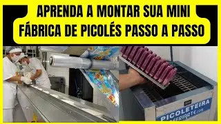 Picolés Lucrativos Aprenda a Montar sua Mini Fábrica 7 Passo!