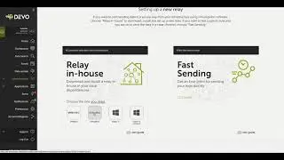 Setting up a Virtual Appliance based Devo Relay