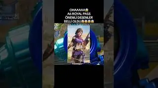 PUBG MOBİL A6 ROYAL PASS BELLİ OLAN DESENLER #pubgmobile #pubgmnextstarprogram #pubgmobilec6s16