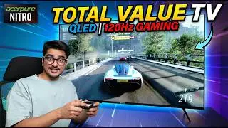 Лучший бюджетный игровой телевизор! Обзор Acerpure Nitro 65-дюймового 4K QLED 120 Гц Smart TV!