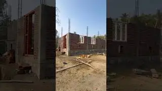 New house construction working progress #heavycivil #home #civilwork #engineering #civilengineering