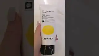 #пенка#косметика #очищениекожи Пенка для лица с экстрактом лимона TONY MOLY