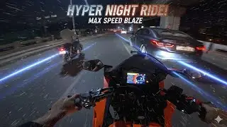 Hyper Night Ride 🔥 Ktm Rc390 Crazy City Rush 😱🙀