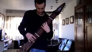 Demo of Chapman Stick with modified bass pickup position