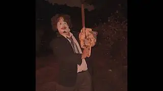Leatherface &ldquo;Pretty Woman&rdquo; Costume Test #texaschainsawmassacre #leatherface #chainsaw #horror