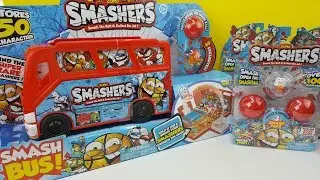Smashers ! Zuru Smashers Bus! What's inside the ball?