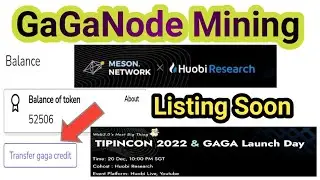 GaGaNode Meson Network Mining platform || Big earning 2023 boos Listing Soon 😍@iJahangirOfficial