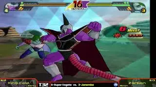 #12-King Cold vs. #13-Zarbon DBZNCAA Tournament 2nd Round