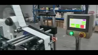Tape automatic flat type packing machine with labeling 