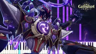 The First Sage of Buer - Genshin Impact Cutscene OST / Archon Quest | [Piano Cover] (Synthesia)「ピアノ」