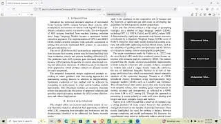 Automated Essay Scoring using Large Language Models