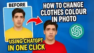 How to Change Cloth Color in ChatGPT &ndash; Easy AI Editing Tutorial