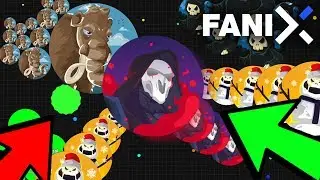 ULTIMATE BIGGEST Popsplits в Fanix.io | BEST AGAR.IO, КАК ИГРА