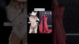 White or Red? 🤔✨ Beyonc&eacute; vs Rihanna: Iconic Fashion Debate!