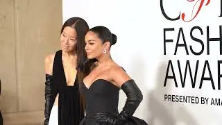Vanessa Hudgens on Presenting Vera Wang her CFDA Award | 2023 CFDA Awards with Reece Feldman
